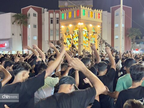 شب بی قراری؛ «در رثای ساقی دشت کربلا» قاب هایی از شب نهم محرم