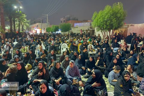سوگ حسینی در قشم؛ شبی که جزیره یکپارچه عزاست