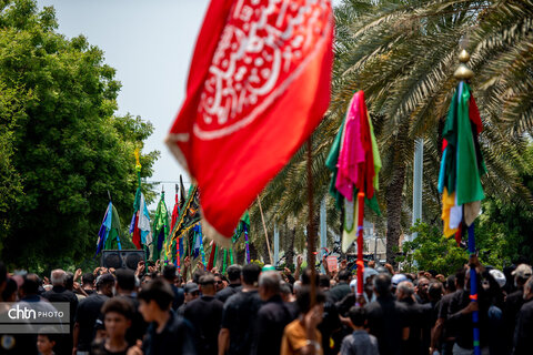 گزارش تصویری از برگزاری آیین‌های عزاداری روز عاشورا در جزیره قشم