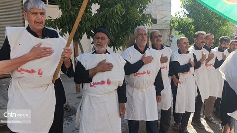 هیئت کفن پوشان روستای سوکهریز
