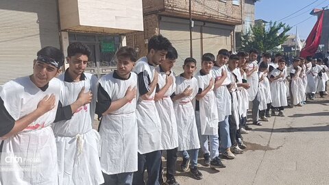 هیئت کفن پوشان روستای سوکهریز