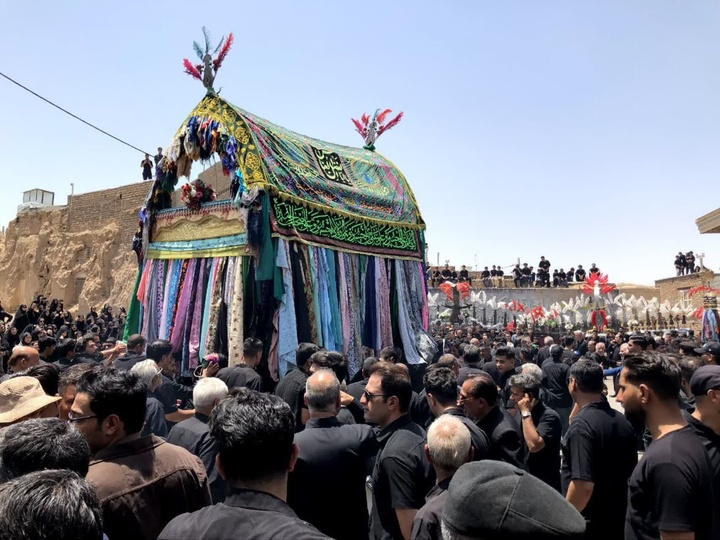 آیین نخل‌بندان و نخل گردانی بجستان؛ گنجینه‌ای ثبت شده در فهرست میراث ناملموس ایران