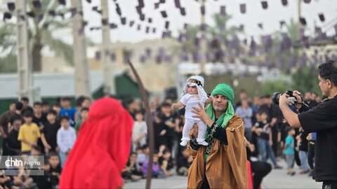 از صحنه تعزیه تا قاب خیمه‌سوزان؛ شکوه آیین عاشورایی در سوق