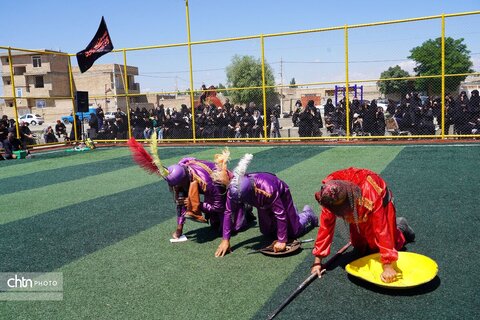 مراسم شبیه‌خوانی عاشورای حسینی در روستای یالقوزآغاج سلماس
