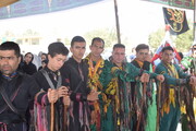 آیین شاطری در روستای جزن دامغان برگزار شد