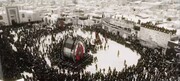 نخل‌گردانی حسینیه کوشکنو؛ میراثی زنده از فرهنگ عاشورایی مردم اردکان