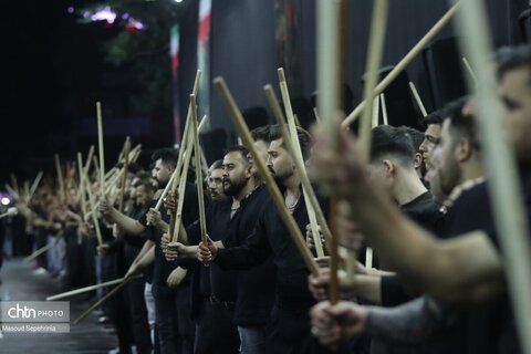 آیین عزاداری شاخسی واخسی در تبریز