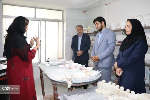 افتتاح ۲ کارگاه و یک فروشگاه صنایع‌دستی در شیروان