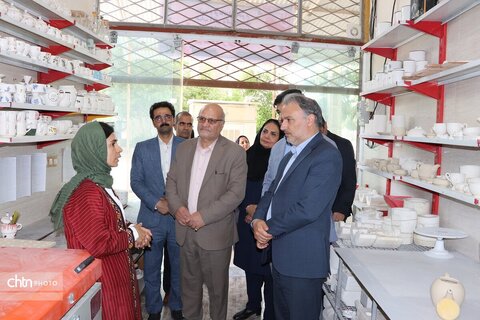 افتتاح ۲ کارگاه و یک فروشگاه صنایع‌دستی در شیروان