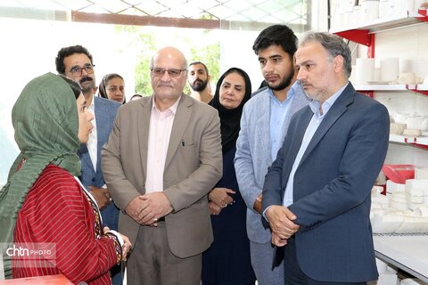 افتتاح ۲ کارگاه و یک فروشگاه صنایع‌دستی در شیروان