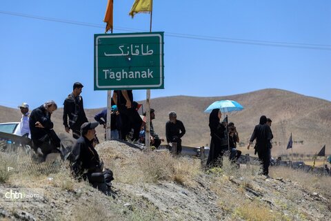 آیین سنتی خیمه سوزان در طاقانک