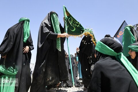 آیین سنتی خیمه سوزان در طاقانک