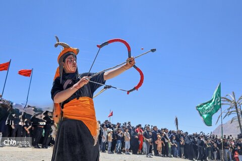 آیین سنتی خیمه سوزان در طاقانک