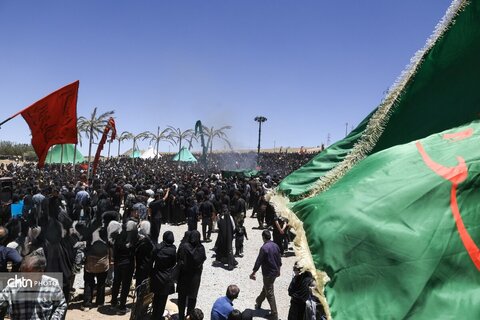 آیین سنتی خیمه سوزان در طاقانک