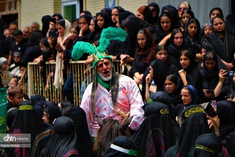 برگزاری آیین خیمه‌سوزان روز عاشورا در شهرستان ساری
