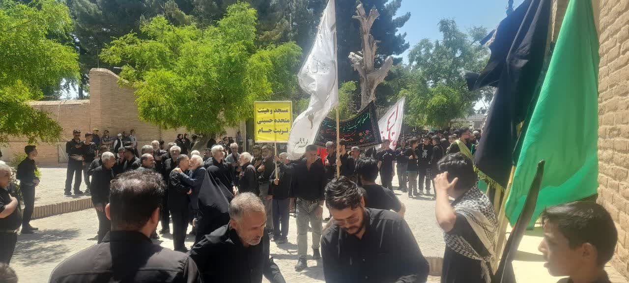 شیخ احمد جام میزبان عزادان حسینی تربت جام