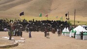 مراسم تعزیه خوانی فش کنگاور برگزار شد 