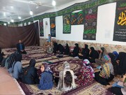 بازدید سرپرست میراث‌فرهنگی نیمروز از دوره‌های آموزشی سیاه‌دوزی در روستای شوکت‌سارانی