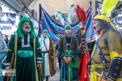 تعزیه سیار در بازار تاریخی اراک