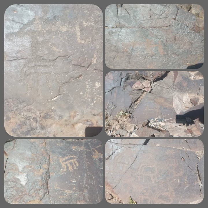 توقف عملیات اکتشاف معدن سیلیس در روستای اقداش خنداب به منظور حفاظت از سنگ‌نگاره‌های تاریخی