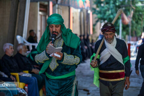 تعزیه روز عاشورا در روستای تاریخی وفس