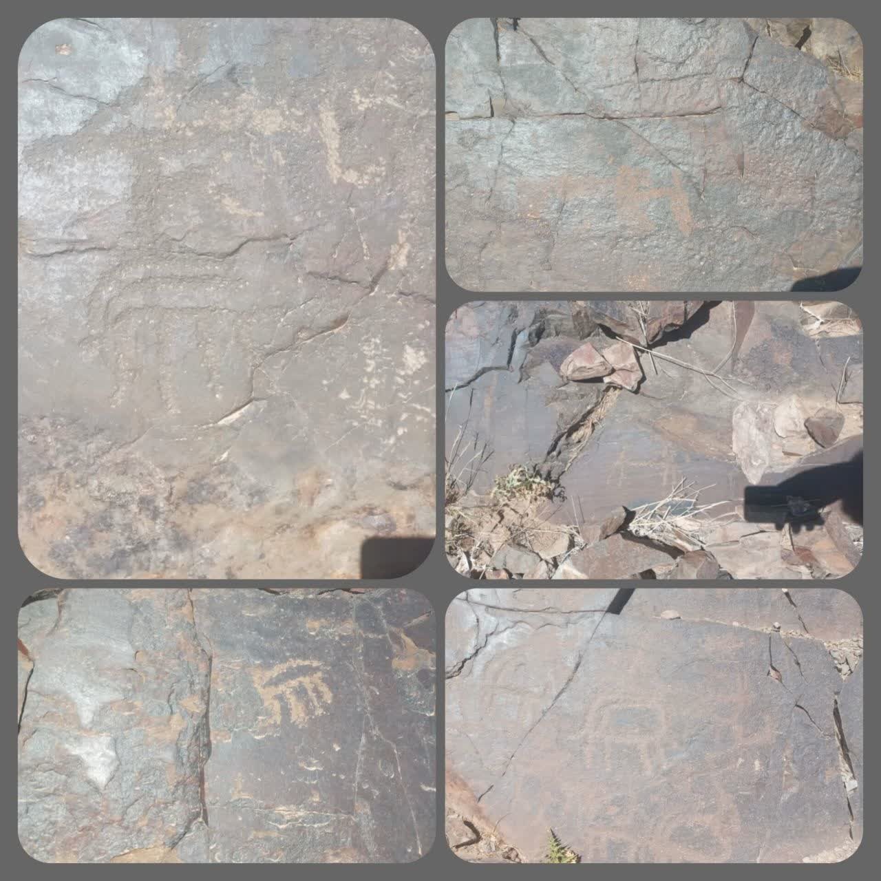 توقف عملیات اکتشاف معدن سیلیس در روستای اقداش خنداب به منظور حفاظت از سنگ‌نگاره‌های تاریخی