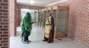 اجرای آیین تعزیه‌خوانی در سالن موزه خوی