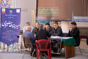 برپایی میز خدمت اداره‌کل میراث‌فرهنگی استان همدان در مسجد جامع
