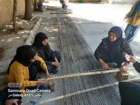 آغاز دوره آموزشی بافت سیاه‌چادر در رومشکان با هدف حفظ میراث فرهنگی عشایر