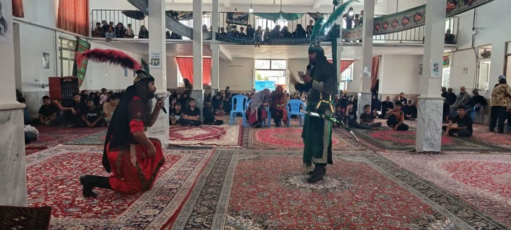 تداوم میراث معنوی در دل تاریخ؛ برگزاری آیین دیرینه تعزیه‌خوانی در روستای باستانی قلعه‌خان سملقا