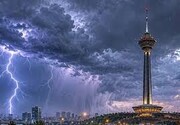 رگبار و رعدوبرق در ۱۰ استان نوار شمالی کشور