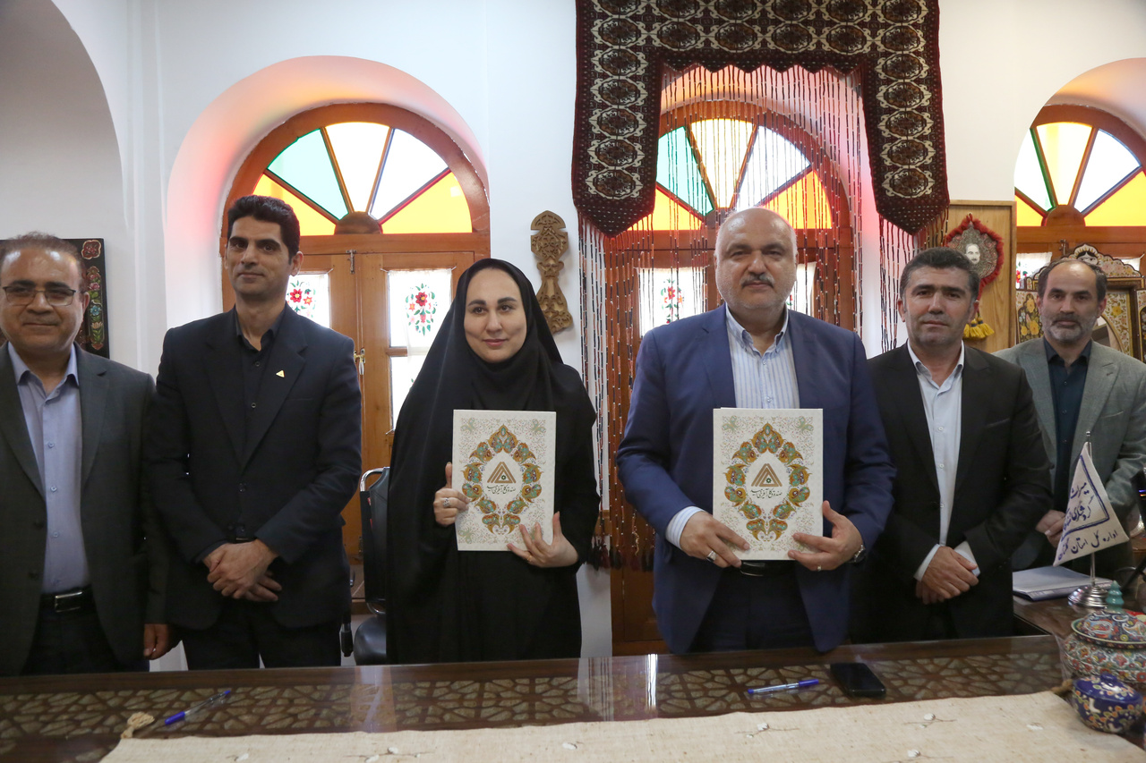 انعقاد تفاهم‌‎نامه اعطای تسهیلات تلفیقی بین میراث‌فرهنگی گلستان و صندوق کارآفرینی امید