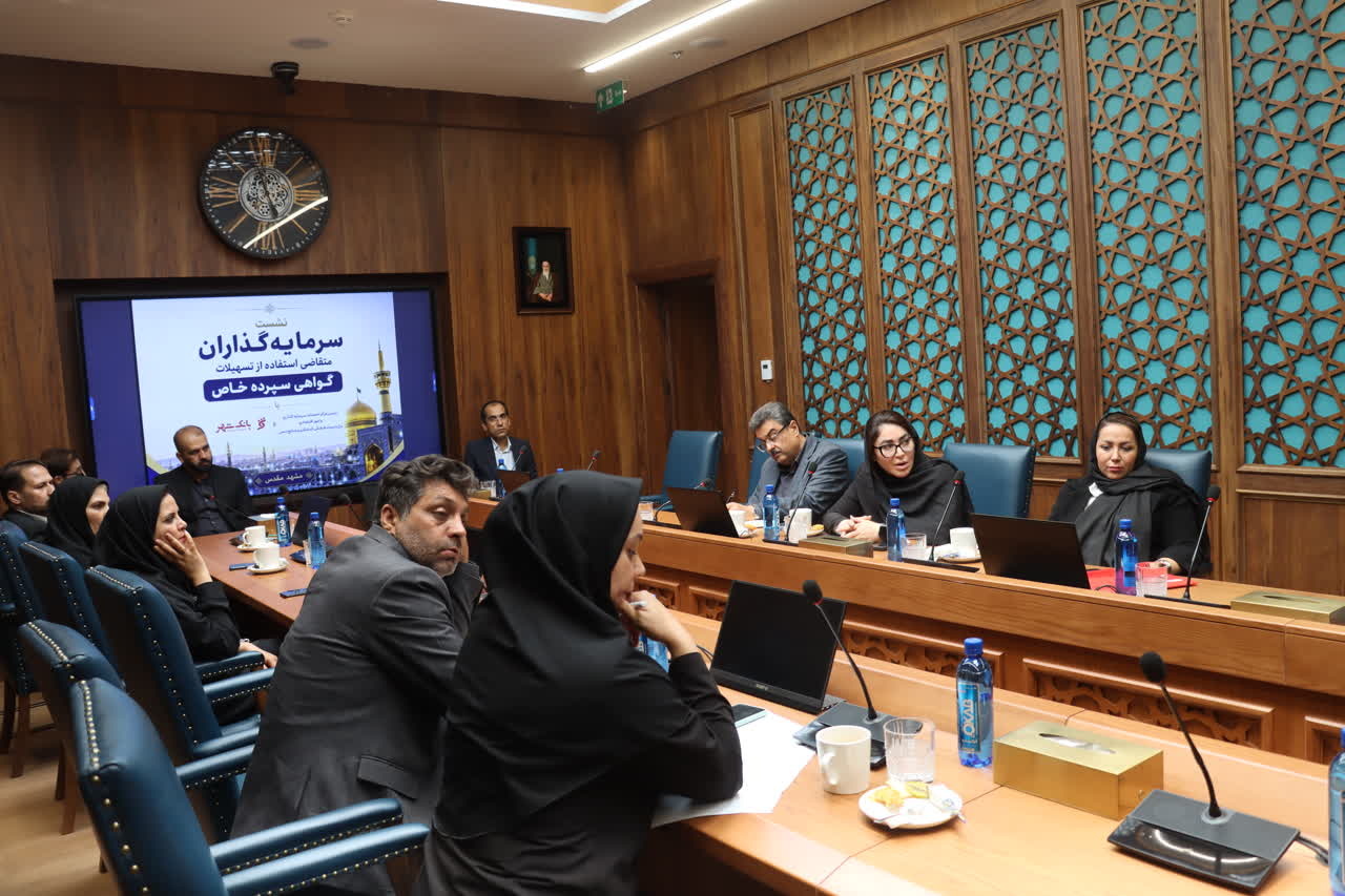 طرحهای گردشگری متقاضی استفاده از تسهیلات سپرده گواهی خاص خراسان رضوی برررسی شد