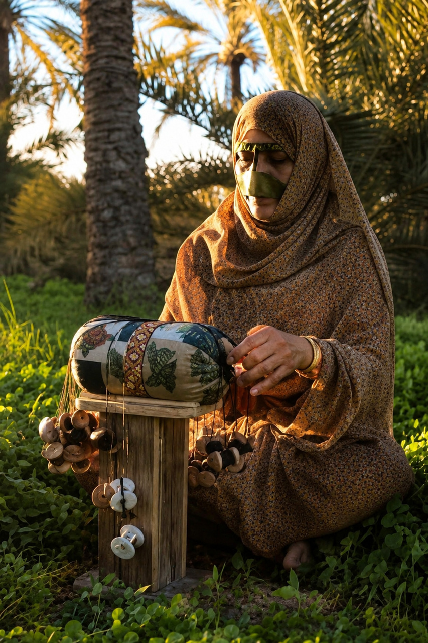 خوس و شک؛ میراثی که زنان هرمزگان میبافند