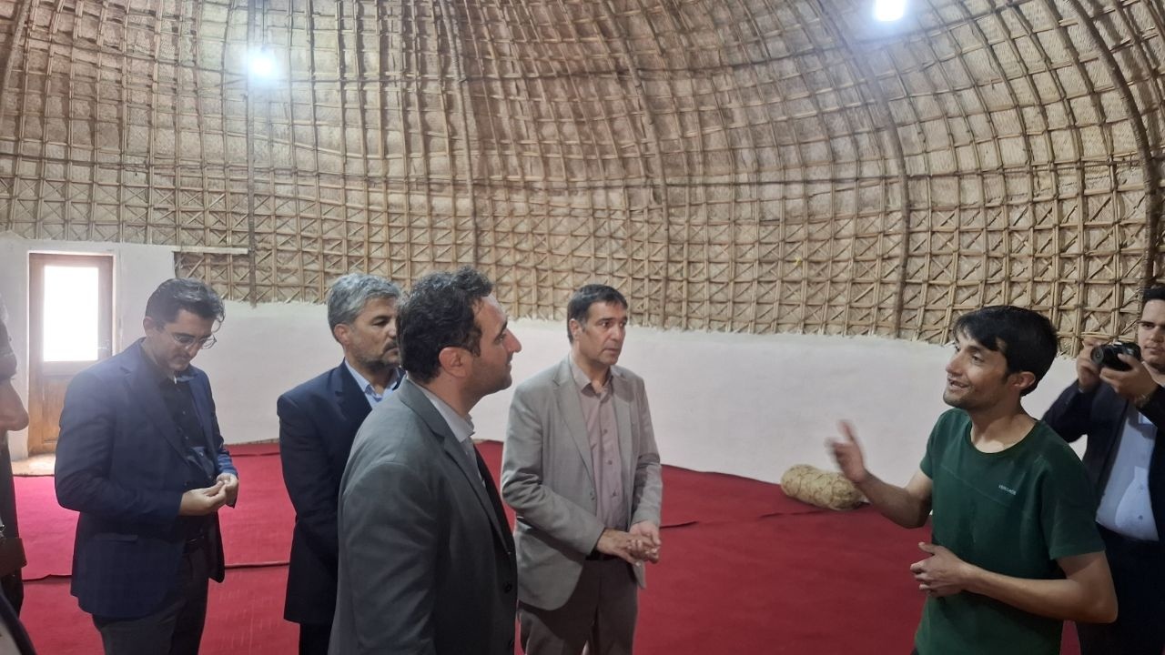 طرح سرمایه گذاری و گردشگری پیر دهقان شهر سنگان خواف بررسی شد
