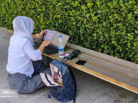 حضور گسترده خبرنگاران خارجی در کاخ گلستان