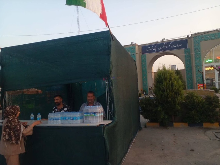 برپایی موکب خدمات گردشگری و رفاهی در شهرستان پاکدشت برای میزبانی از زائران و عزاداران