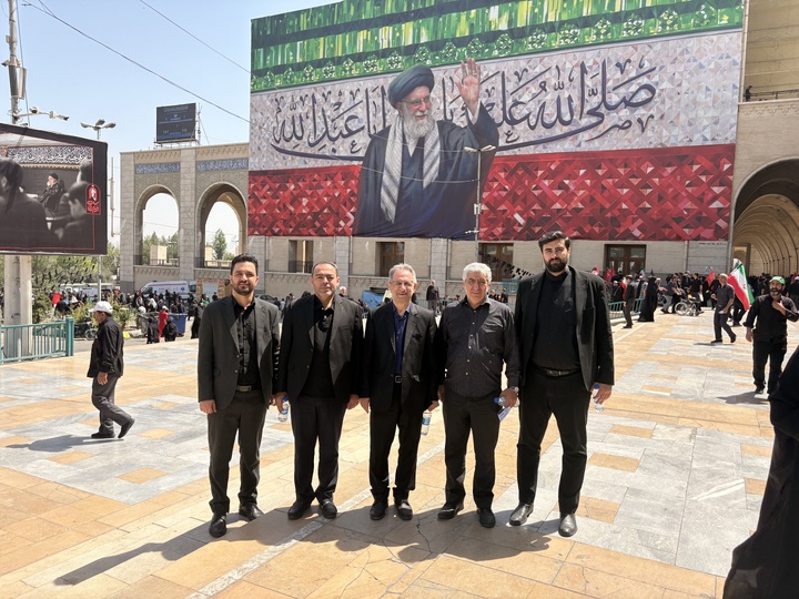 حضور معاون گردشگری در آیین وداع با رهبر شهید انقلاب اسلامی؛ تجلی وحدت ملی در مصلی تهران