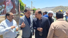 گزارش تصویری بازدید میدانی مدیرکل میراث فرهنگی و فرماندار دنا  از موکب‌های محور یاسوج-اصفهان