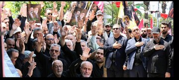 تجلی قدرت ملی و سرمایه اجتماعی در میعادگاه شهدای ذهاب رشت /"حماسه وفاداری گیلانی‌ها در سوگ رهبر شهید انقلاب اسلامی