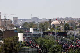 مراسم تشییع رهبر شهید