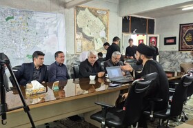 بازدید مدیرکل توسعه گردشگری داخلی کشور از مراکز مردمی و بخش خصوصی مدیریت اسکان زائران بدرقه امام شهید در مشهد