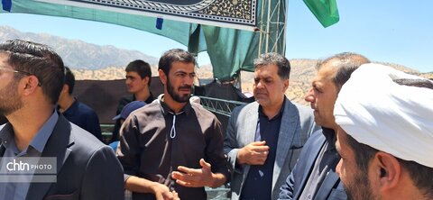 گزارش تصویری بازدید میدانی مدیرکل میراث فرهنگی و فرماندار دنا  از موکب‌های محور یاسوج-اصفهان
