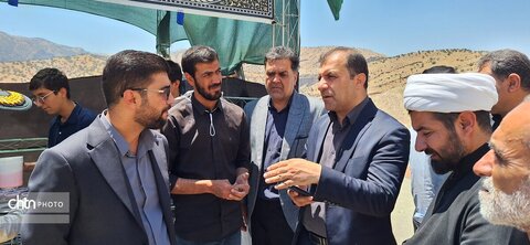گزارش تصویری بازدید میدانی مدیرکل میراث فرهنگی و فرماندار دنا  از موکب‌های محور یاسوج-اصفهان