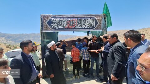 گزارش تصویری بازدید میدانی مدیرکل میراث فرهنگی و فرماندار دنا  از موکب‌های محور یاسوج-اصفهان