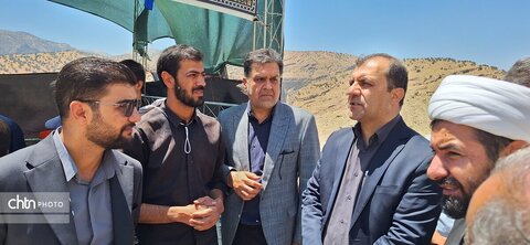 گزارش تصویری بازدید میدانی مدیرکل میراث فرهنگی و فرماندار دنا  از موکب‌های محور یاسوج-اصفهان