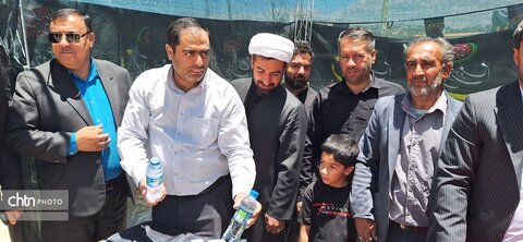 گزارش تصویری بازدید میدانی مدیرکل میراث فرهنگی و فرماندار دنا  از موکب‌های محور یاسوج-اصفهان