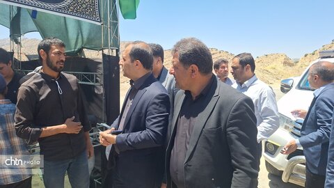 گزارش تصویری بازدید میدانی مدیرکل میراث فرهنگی و فرماندار دنا  از موکب‌های محور یاسوج-اصفهان