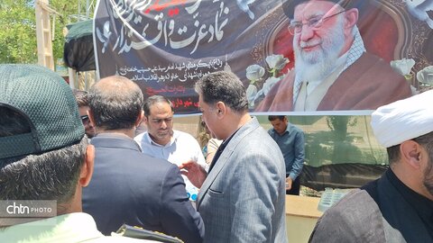 گزارش تصویری بازدید میدانی مدیرکل میراث فرهنگی و فرماندار دنا  از موکب‌های محور یاسوج-اصفهان