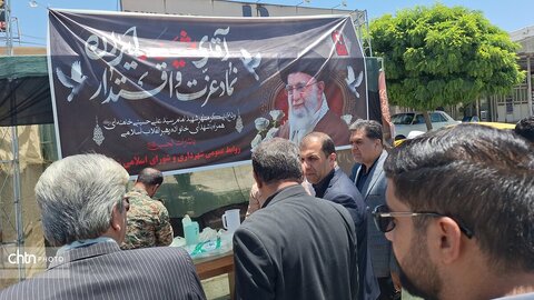 گزارش تصویری بازدید میدانی مدیرکل میراث فرهنگی و فرماندار دنا  از موکب‌های محور یاسوج-اصفهان